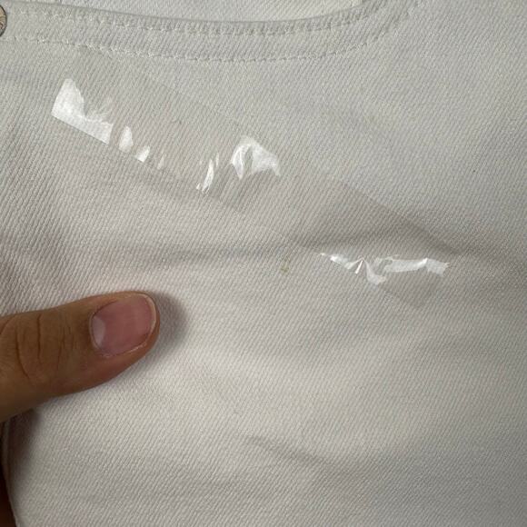 J. Crew White Stovepipe Straight Jean in Signature Stretch+ Size 26 - Picture 5 of 15